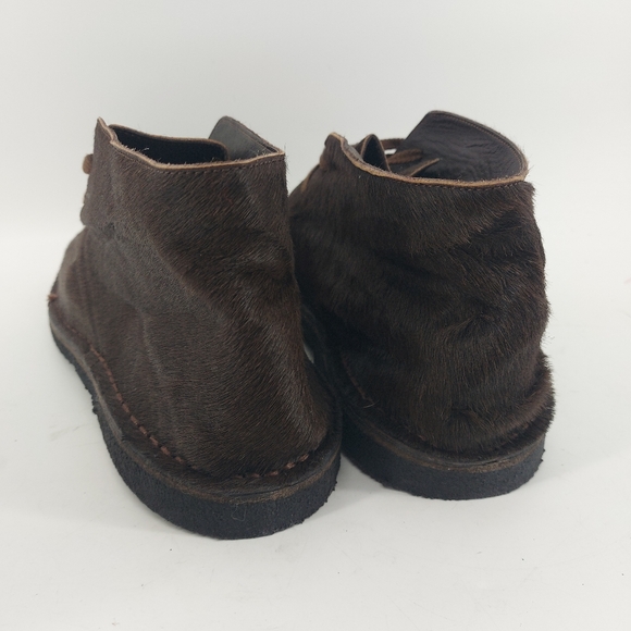 J. Crew 1990 MacAlister boots in pony hair Brown Size 11 - Picture 5 of 6